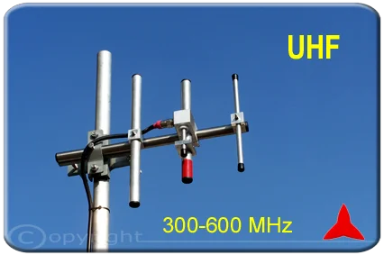 ARYCKM-E-37X directional antenna yagi 3 elements UHF 300-600MHz PROTEL