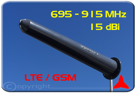 AR1051 High gain Yagi Directional antenna  lte GSM 695 - 915 MHz