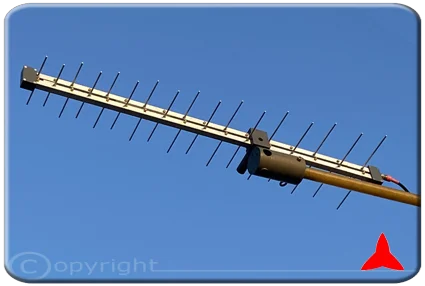 ARL470F790XS  Radiomonitoring ITU-R DVB-T - log periodic logarithmic Measurements antennas 470-790 MHz Protel