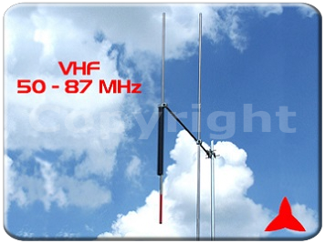 ARYCKM-A-25X Directional Yagi  Antenna 2 elements 50-87 MHz Protel