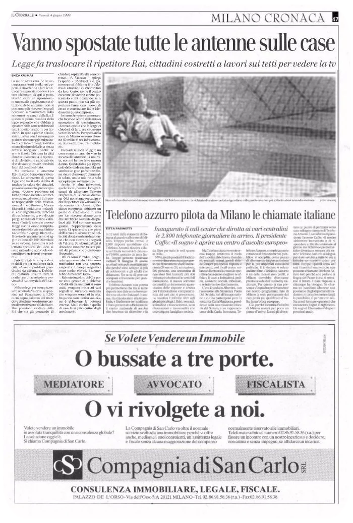 Protel Press Il Giornale Magazine  06-1999