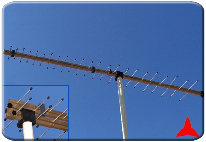 ARL470F790XZ  Radiomonitoring ITU-R DVB-T - log periodic logarithmic Measurements antennas 470-790 MHz Protel